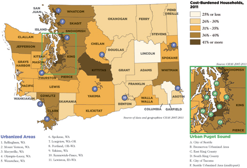 Washington State Map